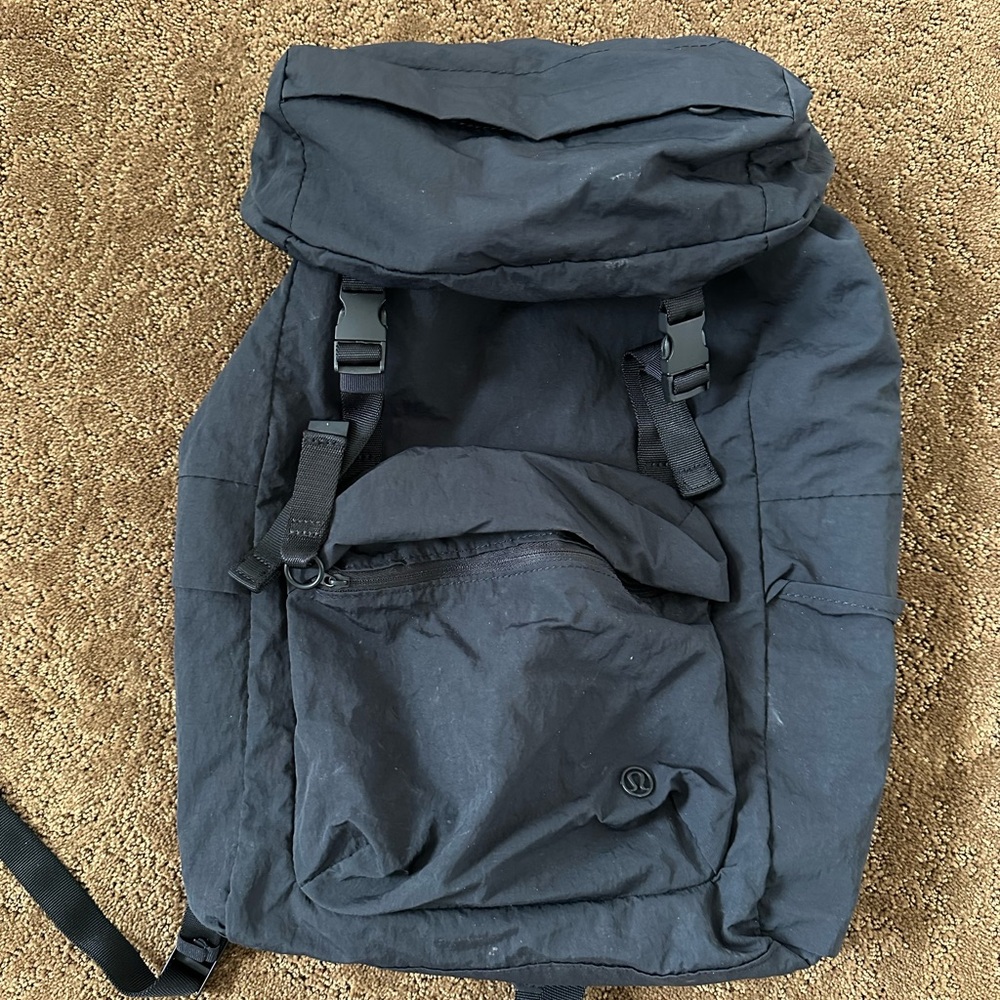 Lululemon Black Backpack